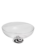 Fazeek Swirl salad bowl black white 25cm, imported from the UK