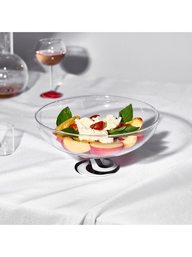 Fazeek Swirl salad bowl black white 25cm, imported from the UK