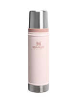 John Lewis Stanley Double Wall Insulated Stainless Steel Classic Flask, 600ml, Rose Quartz- Buy online at McGrocer