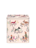 Sara Miller Dapper Dogs extra large storage tin, imported from the UK