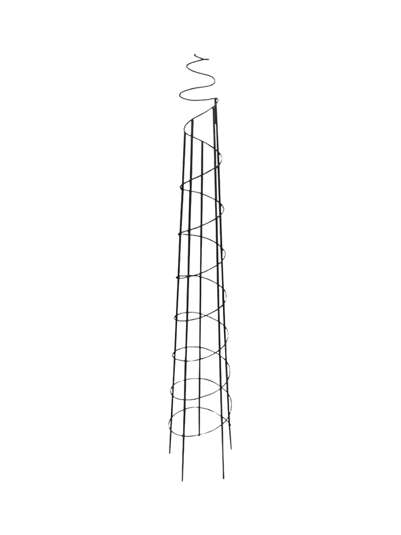 Wilstone Spiral Obelisk garden support mild steel (British brand)
