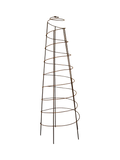 Wilstone spiral pot obelisk mild steel garden support (British brand)