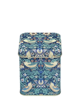 John Lewis William Morris Arts & Crafts Strawberry Thief Storage Tin Caddy 100g Blue- Buy online at McGrocer