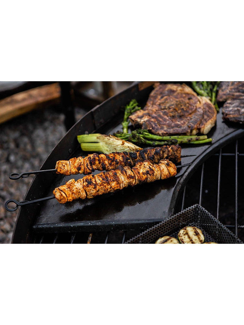 Kadai BBQ warming rack and hot plate 70cm, UK version