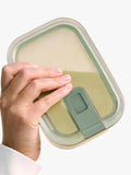 Mepal EasyClip 3-piece glass container set 2x700ml 1x1500ml - British product