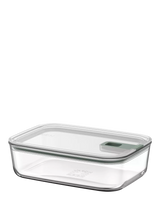 John Lewis Mepal EasyClip Glass Storage Container Nordic Sage 1.5L- Buy online at McGrocer