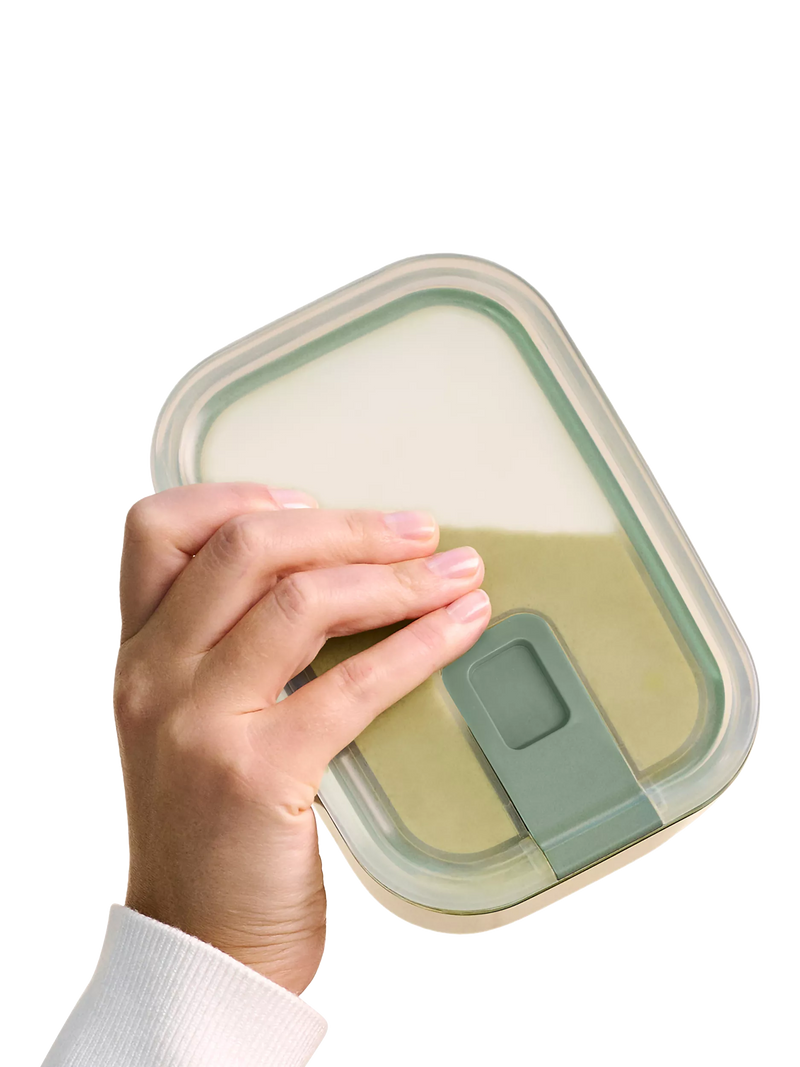 Mepal EasyClip oven safe glass storage container 1.5L - British product