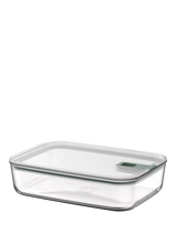 John Lewis Mepal EasyClip Oven Safe Glass Storage Container 2.25L Nordic Sage- Buy online at McGrocer