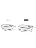 Mepal EasyClip glass storage container 2.25L Nordic Sage, imported from the UK