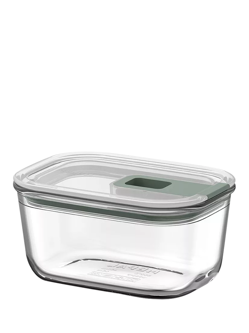Mepal glass storage container 450ml Nordic Sage, UK version