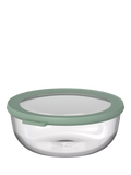 Mepal glass food storage container Nordic Sage 1.25L, imported from the UK