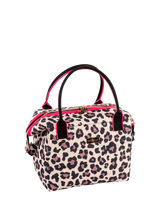 John Lewis Beau & Elliot Oxford Quilted Leopard Print Convertible Lunch Tote Bag, 7L- Buy online at McGrocer