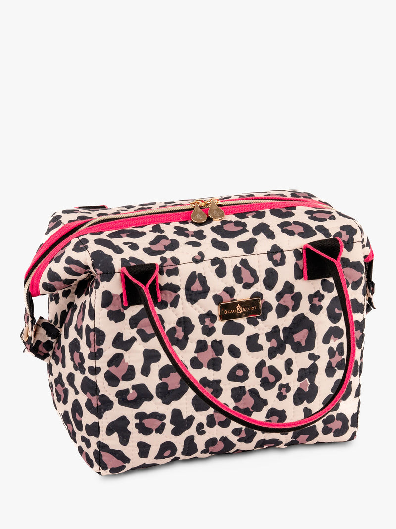 Beau & Elliot leopard lunch tote bag 7L - British product