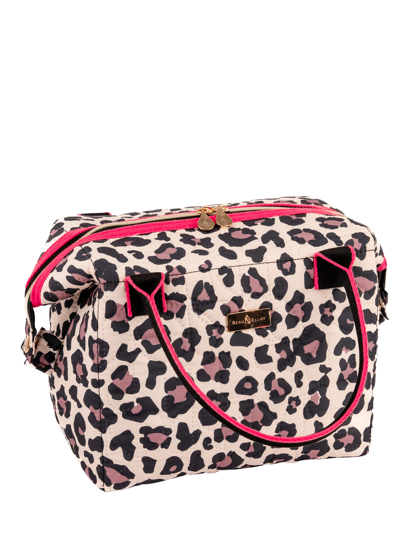 Beau & Elliot leopard lunch tote bag 7L - British product
