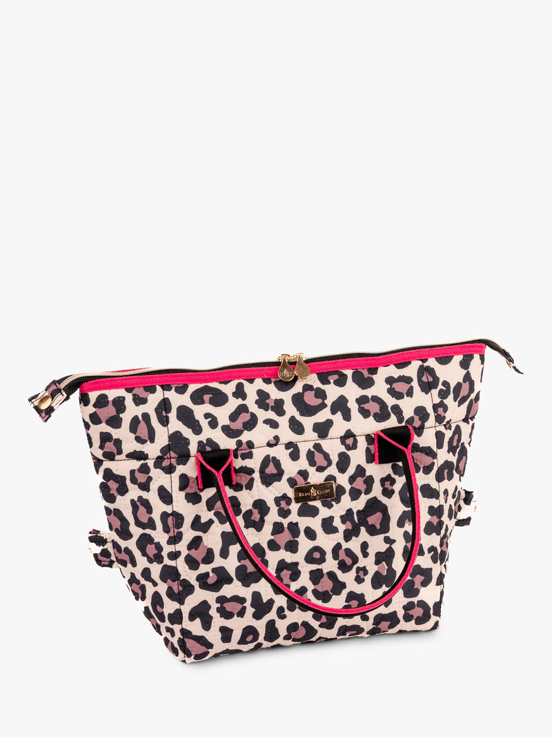 Beau & Elliot leopard lunch tote bag 7L - British product