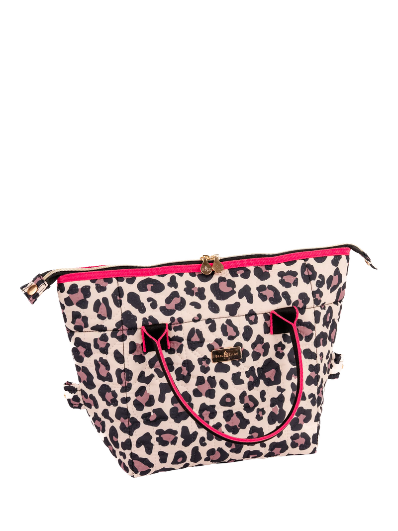Beau & Elliot leopard lunch tote bag 7L - British product