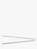 Gozney stainless steel charcoal tongs with elongated handle (British brand)