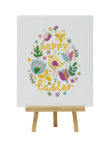 John Lewis Caterpillar Cross Stitch Easter Blooms Cross Stitch Kit- Buy online at McGrocer