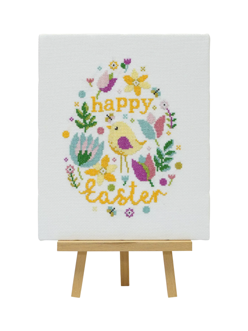 Caterpillar Cross Stitch Easter blooms cross stitch kit - British product