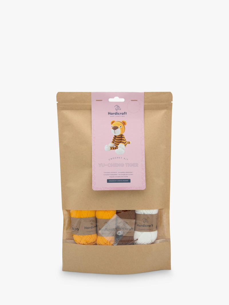Hardicraft Tiger Crochet Kit 24cm, imported from the UK