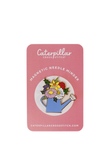 John Lewis Caterpillar Cross Stitch Watering Can Needle Minder- Buy online at McGrocer