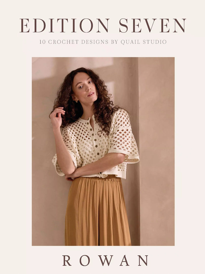 Rowan Edition Seven crochet pattern book 68-page, imported from the UK