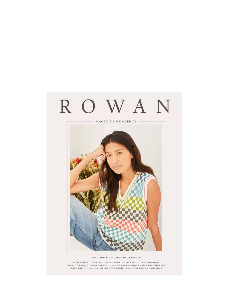 Rowan Magazine 79 knitting pattern book - British product