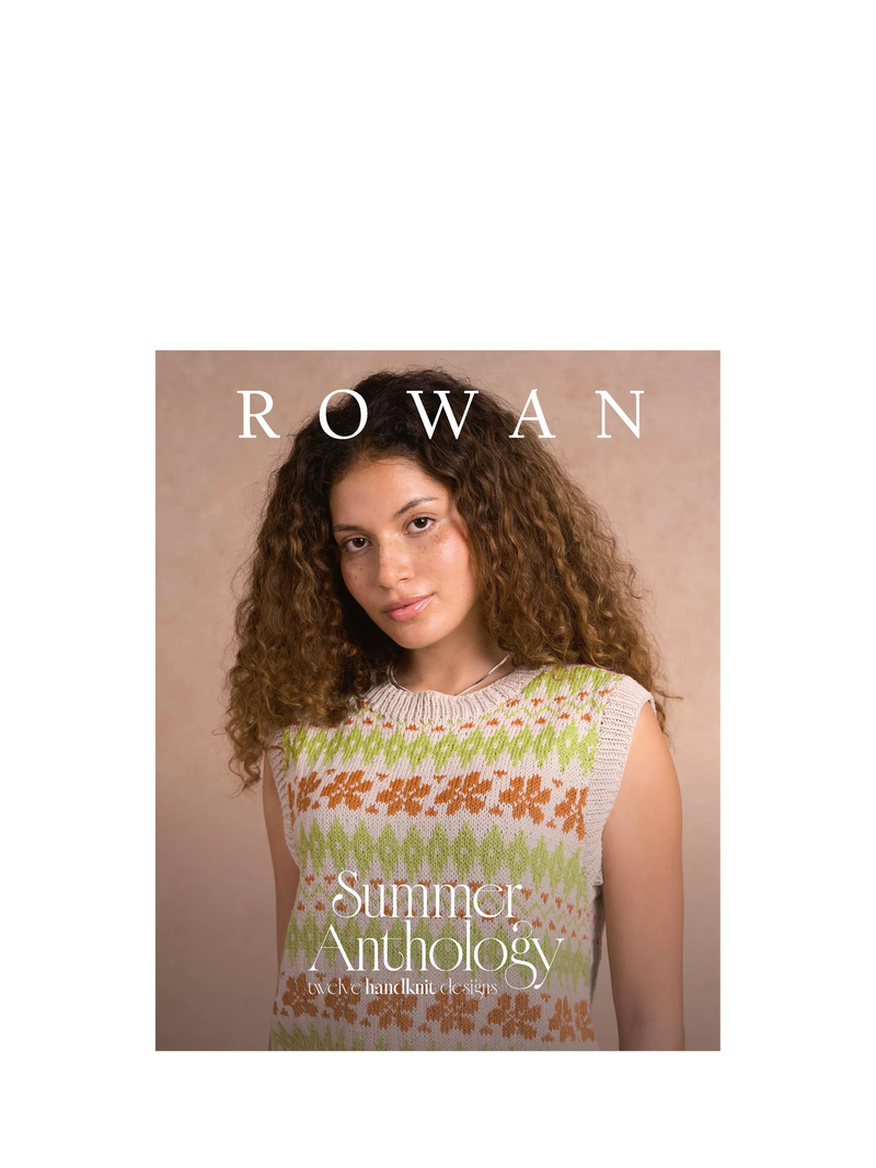 Rowan Summer Anthology knitting pattern book, UK version