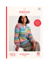 John Lewis Sirdar Jewelspun with Wool Knitting Pattern Book- Buy online at McGrocer