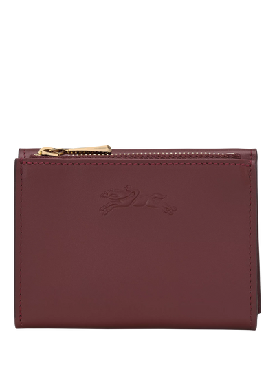 John Lewis Longchamp Épure Leather Compact Wallet- Buy online at McGrocer