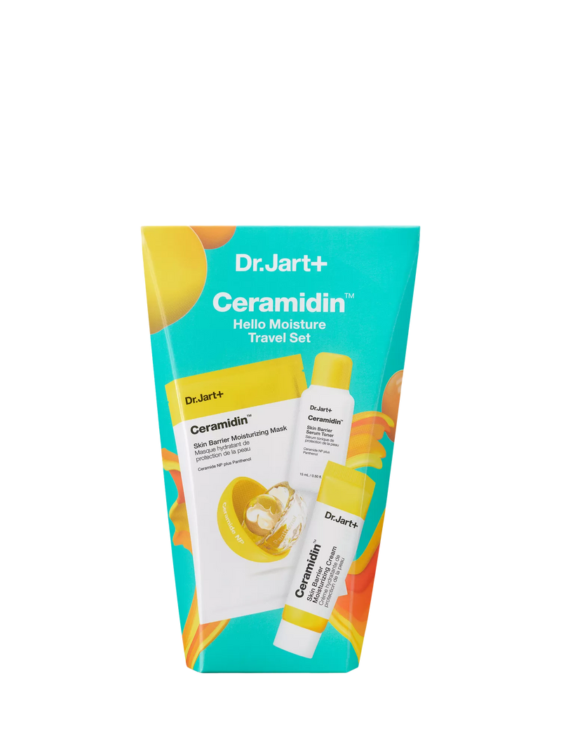 Dr.Jart+ Ceramidin travel skincare gift set - British product