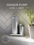 Simplehuman sensor soap pump brushed steel 414ml (British brand)