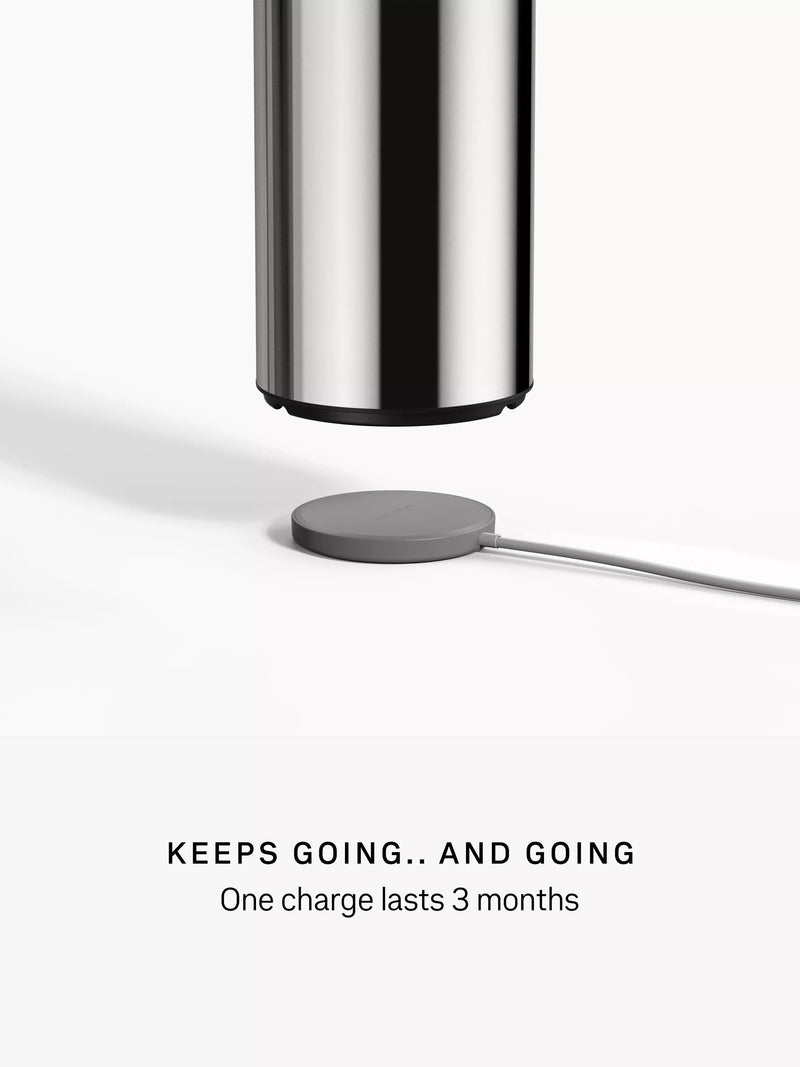 Simplehuman sensor soap pump brushed steel 414ml (British brand)