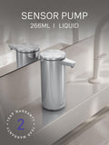 Simplehuman sensor soap dispenser stainless steel 266ml, UK version