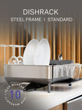 Simplehuman stainless steel dish rack, UK version
