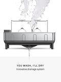 Simplehuman stainless steel dish rack, UK version