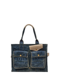 Marc Jacobs large tote bag dark wash indigo, UK version