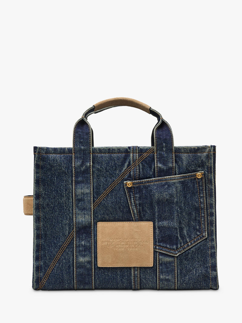 Marc Jacobs denim tote bag dark wash indigo (British brand)
