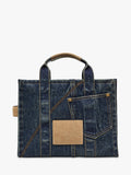 Marc Jacobs denim tote bag dark wash indigo (British brand)