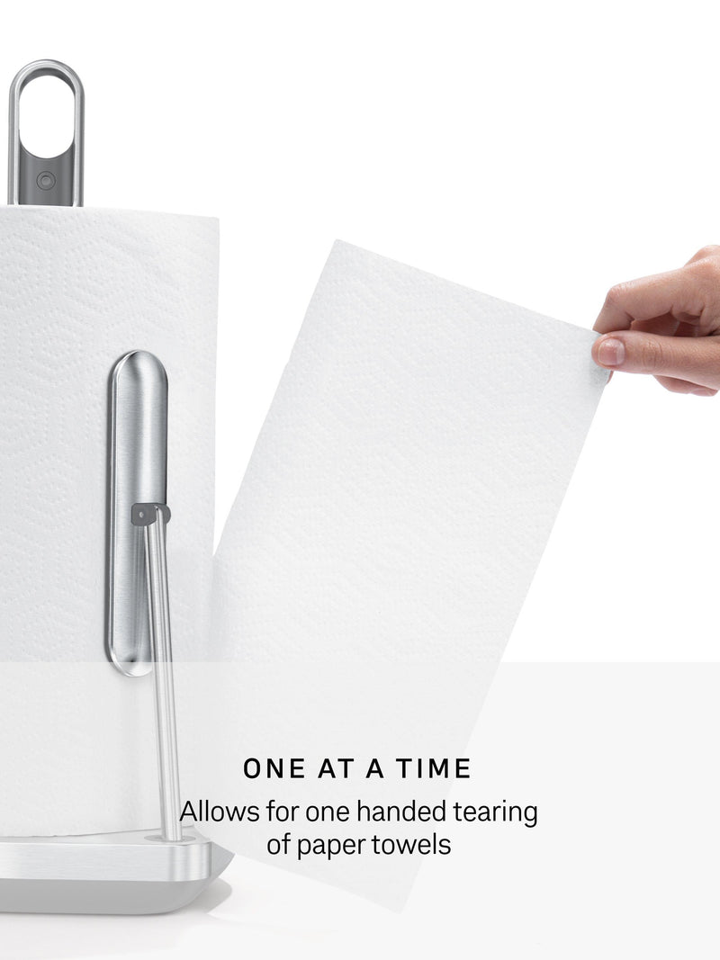 Simplehuman kitchen roll holder with spray pump - British product