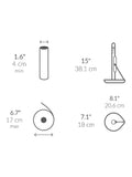 Simplehuman kitchen roll holder with spray pump - British product