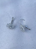 QueenMee Floral Diamante Earrings