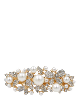 John Lewis QueenMee Embellished Butterfly Hair Clip Crystal Gold- Buy online at McGrocer