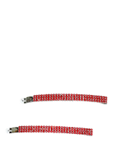 John Lewis QueenMee Embellished Hair Slides Red- Buy online at McGrocer