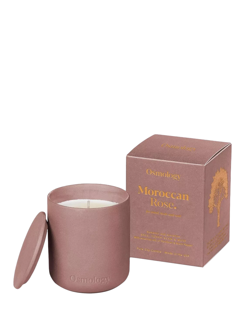 Osmology by Aery Moroccan Rose scented candle 280g - British product