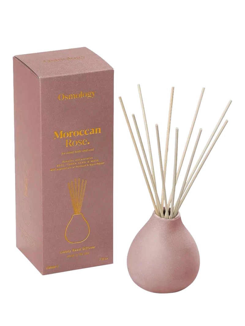 Osmology by Aery Moroccan Rose reed diffuser 200ml, UK version