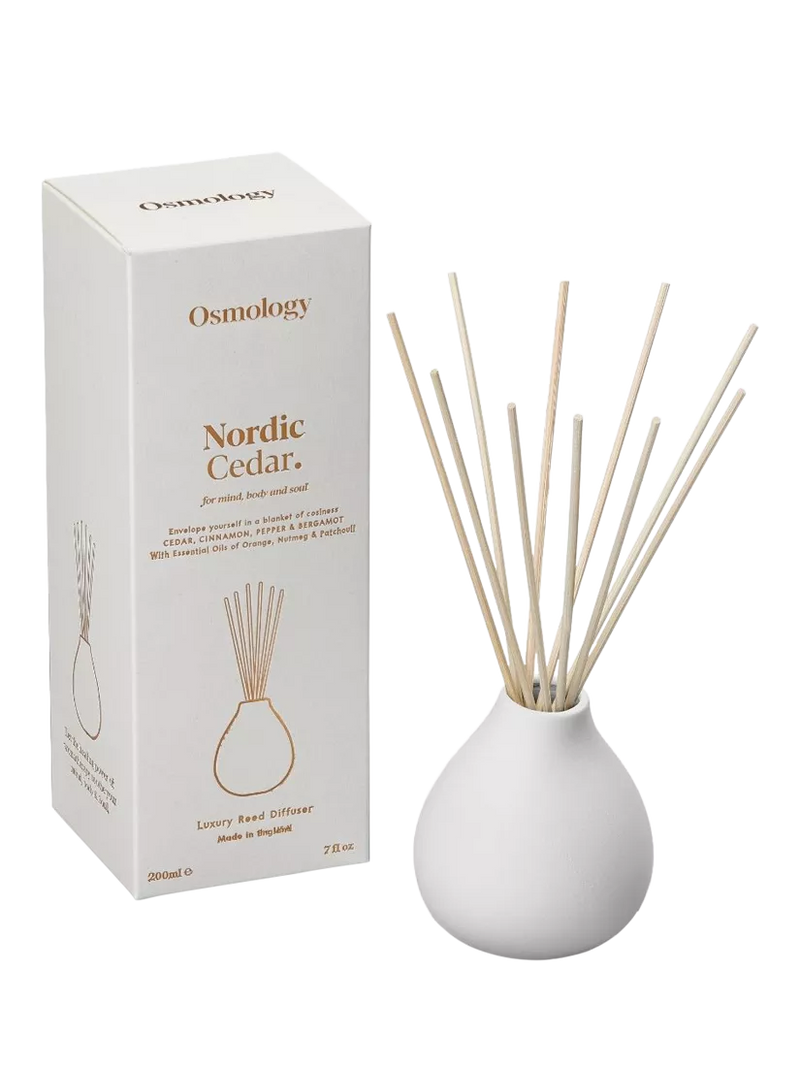 Osmology by Aery Nordic Cedar reed diffuser 200ml (British brand)