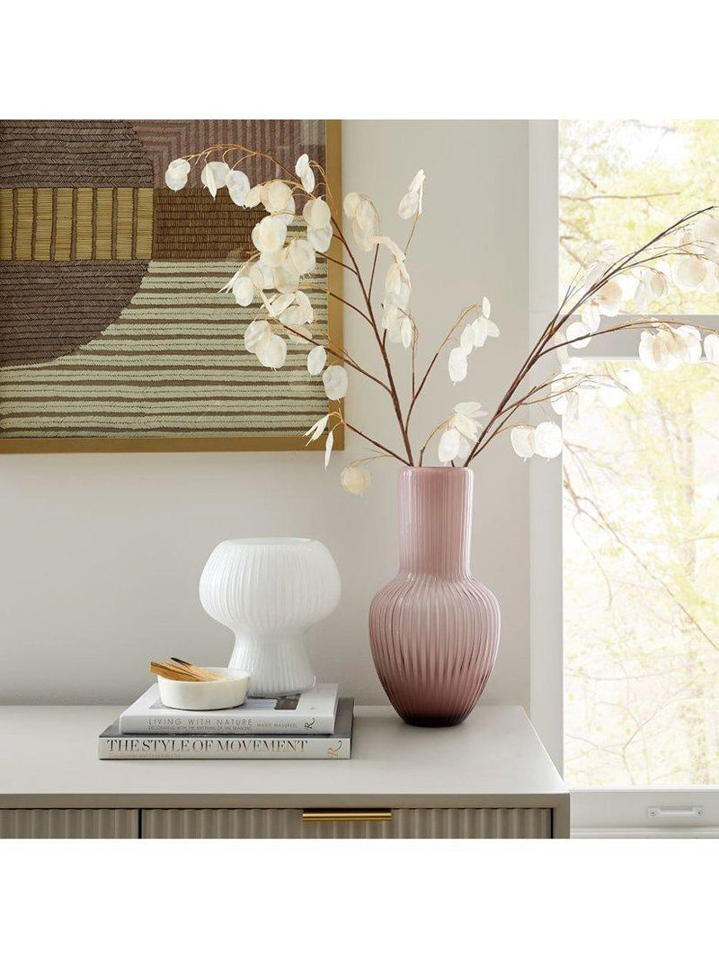 West Elm faux lunaria branch artificial flower UK version