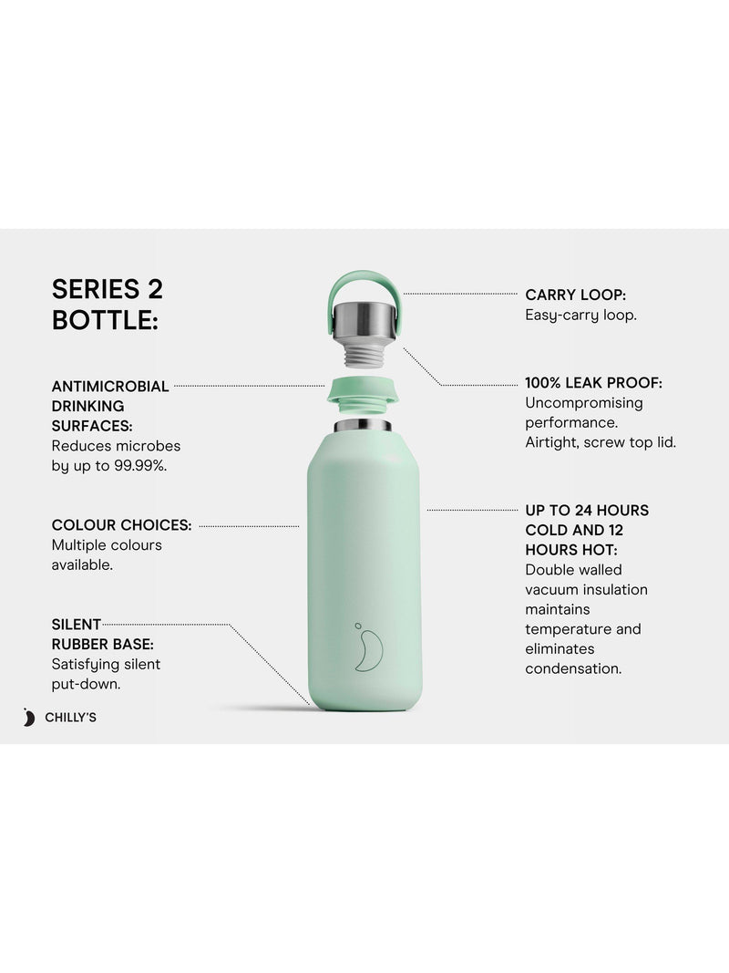 Chilly's drinks bottle Cowboy Boots design 500ml, UK version