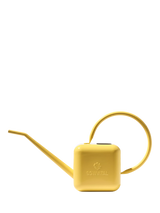 John Lewis Sowvital 'Love Thy Plants' Stainless Steel Watering Can, Yellow, 1.25L- Buy online at McGrocer